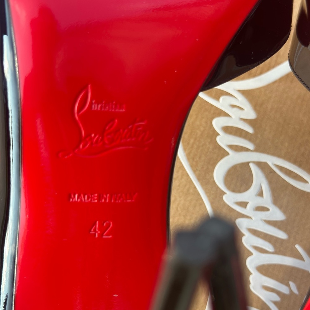 Christian Louboutin Black Stiletto Heels - Picture 6 of 10